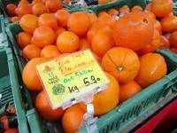 市場のオレンジ