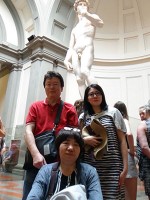 アカデミア美術館　ミケランジェロのダビデ像