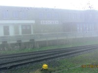 霧中のブロッケン駅