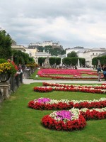 ミラベル宮殿の美しい庭園