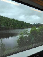 ベルゲン鉄道の車窓からの風景