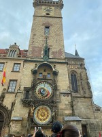 プラハの天文時計（市庁舎の時計台）