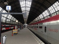 アムステルダム・駅列車
