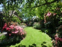 英国式庭園の個人宅視察
