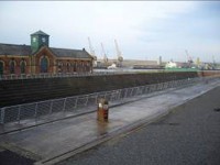 Titanic's Dock and Pump House：ベルファストは造船が盛んだ。タイタニックの妹号にもツアーで乗れる。
