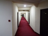 ホテル客室廊下