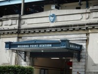 マラソンスタート地点のミルソンズポイント駅