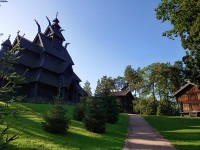 ノルウェー民俗博物館(木造の教会、スターブ教会)
