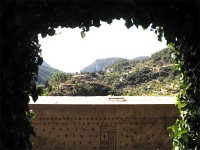 バルデモサ村修道院からの眺め