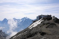 シルトホルン展望台と三山