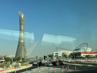The Torch Dohaとハリファ国際スタジアム