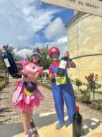 マリオ＆ピーチ姫の仮装