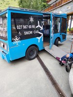 Zermatt 車いす席対応タクシー①