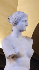 ミロのヴィーナスの横顔