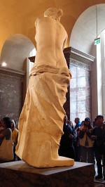 ミロのヴィーナスの後ろ姿