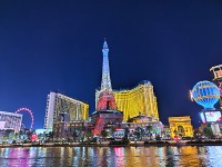 ベラージオ側からのストリップ地区