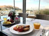 朝食会場からの景色
