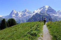 アルベントフーベルからの三山
