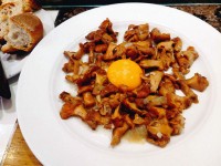 Ganbaraでのキノコ料理