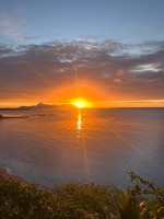 夕日