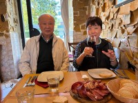 ヌーボで乾杯　一人で！