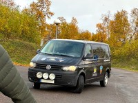 STFまで送ってくれた車