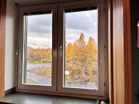 部屋の窓からの景色