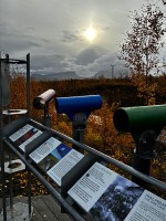 10時過ぎ　太陽の高度が低い