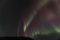 満天の星とオーロラ