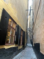 細い路地