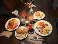 Freys Hotelでの朝食