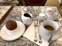 アンジェリーナのモンブランとショコラショー