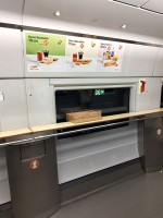 レンフェ車内のカフェ