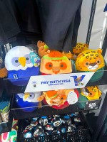 お土産店のぬいぐるみ