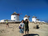ミコノス島 カトミリの風車