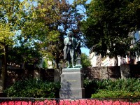 バッハ銅像