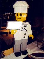 LEGO HOTELのレストランにて