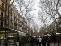 バルセロナ旧市街。これぞヨーロッパという雰囲気