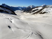 全長23kmヨーロッパ最長のアレッチ氷河