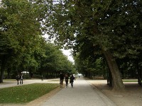 ブリュッセル公園。癒されます