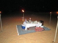 砂漠のディナー(2)