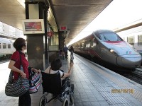 テルミニ駅から電車でフィレンツェへ