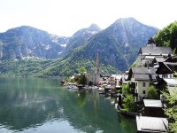 世界一美しい湖畔の街と言われるハルシュタット