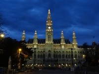 ウィーン市庁舎(夜景)